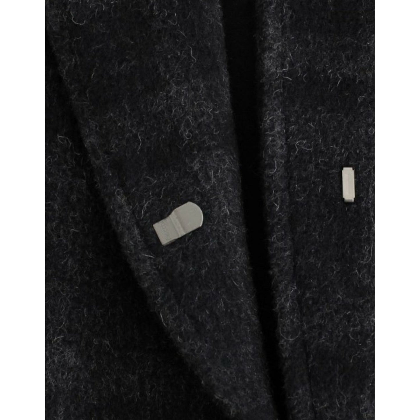 Costume National Gray checkered mini skirt