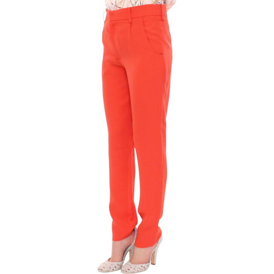 CO|TE Orange boyfriend stretch pants MOM10851-1