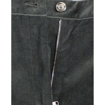 Dolce & Gabbana Black cotton shorts pants Dolce & Gabbana