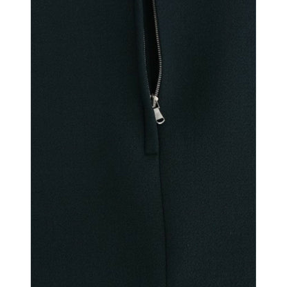 Dolce & Gabbana Green 3/4 sleeve wool blouse Dolce & Gabbana