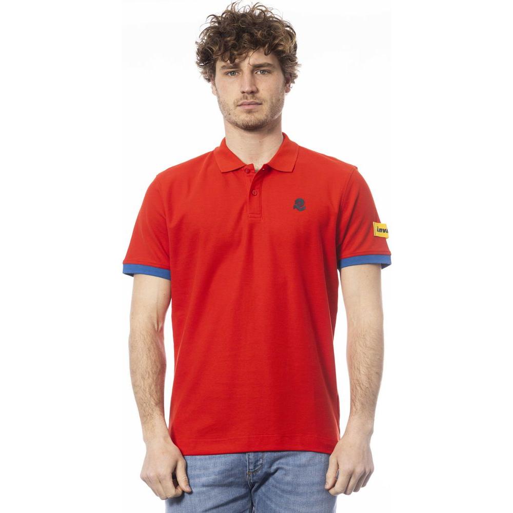 Invicta Red Cotton Polo Shirt
