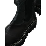 Dolce & Gabbana Elegant Black Chelsea Slip-On Boots Dolce & Gabbana Black