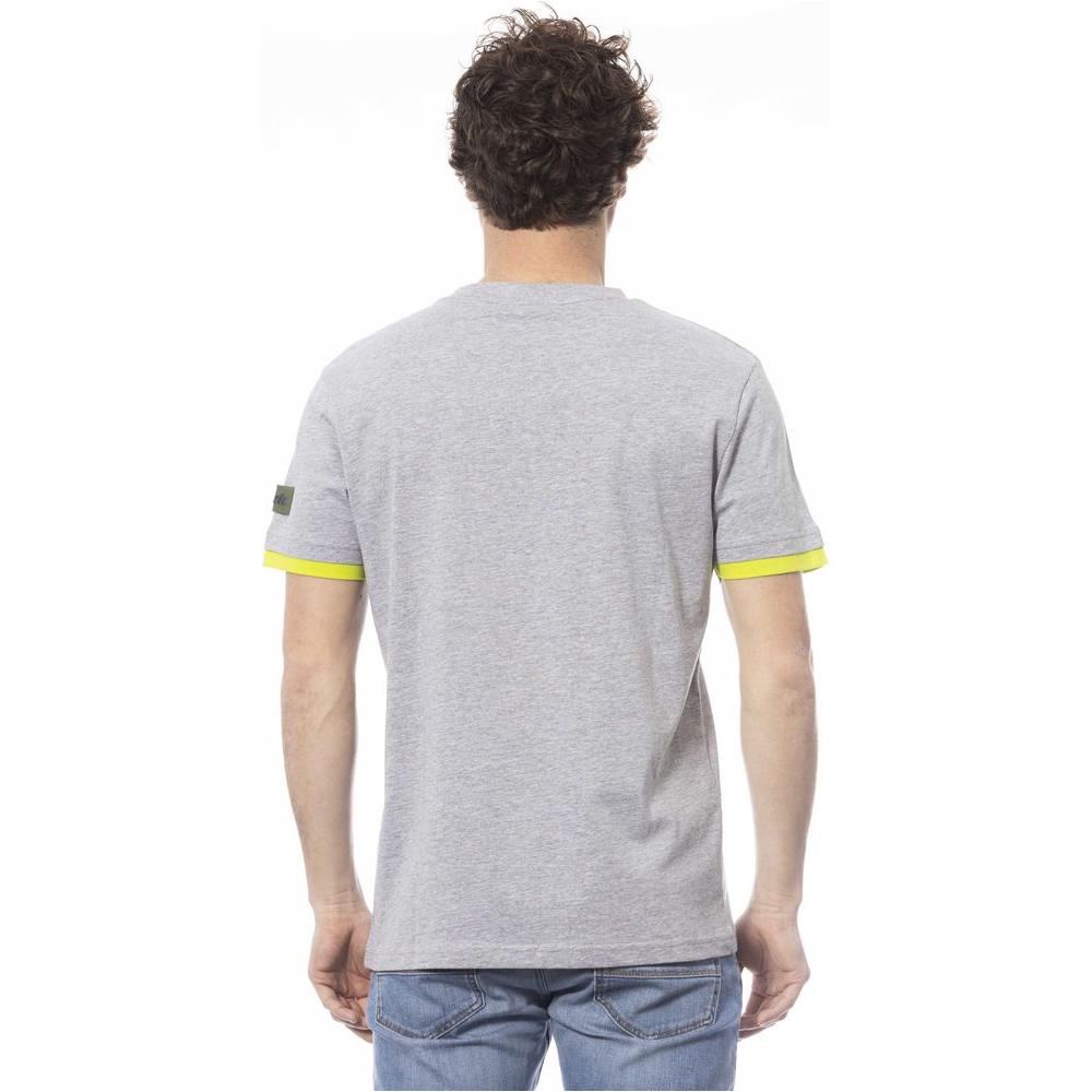 Invicta Gray Cotton T-Shirt