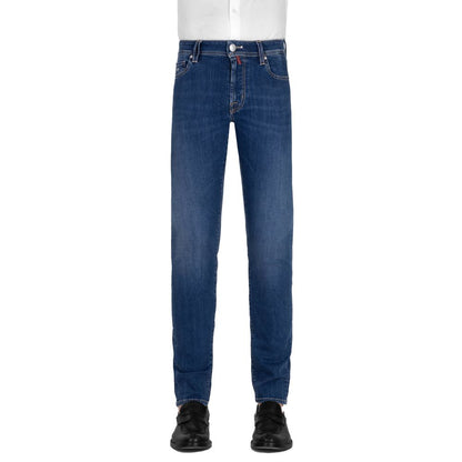 Tramarossa Blue Cotton Jeans Denim