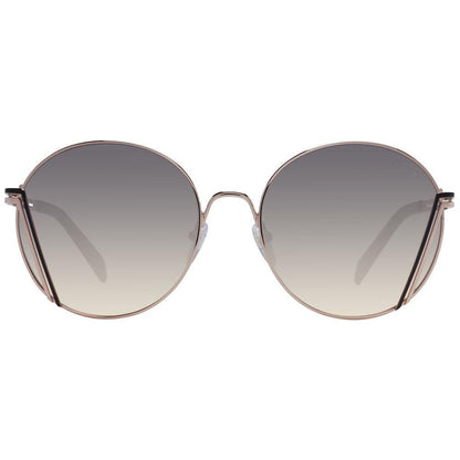 Emilio Pucci Rose Gold Metal Sunglasses