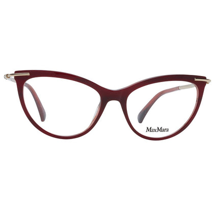 Max Mara Burgundy Plastic Glasses (Frames)
