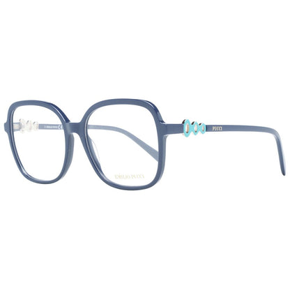 Emilio Pucci Blue Plastic Glasses (Frames) Emilio Pucci