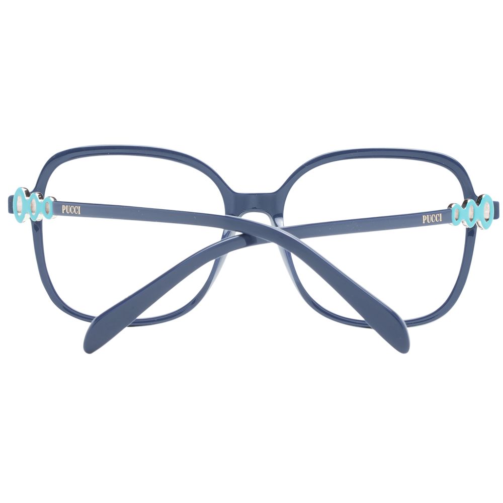 Emilio Pucci Blue Plastic Glasses (Frames) Emilio Pucci