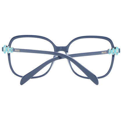 Emilio Pucci Blue Plastic Glasses (Frames) Emilio Pucci