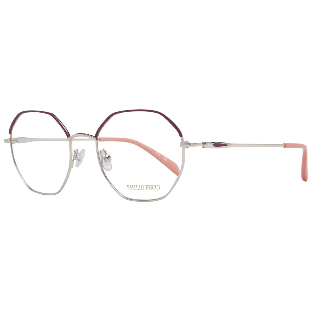 Emilio Pucci Red Metal Glasses (Frames)