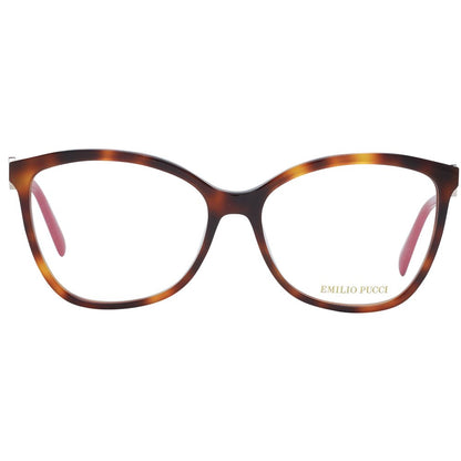 Emilio Pucci Brown Plastic Glasses (Frames) Emilio Pucci