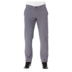 Trussardi Jeans Blue Cotton Men's Trouser TR-24102-IT44 | XS
