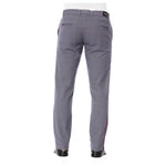 Trussardi Jeans Blue Cotton Men's Trouser TR-24102-IT44 | XS