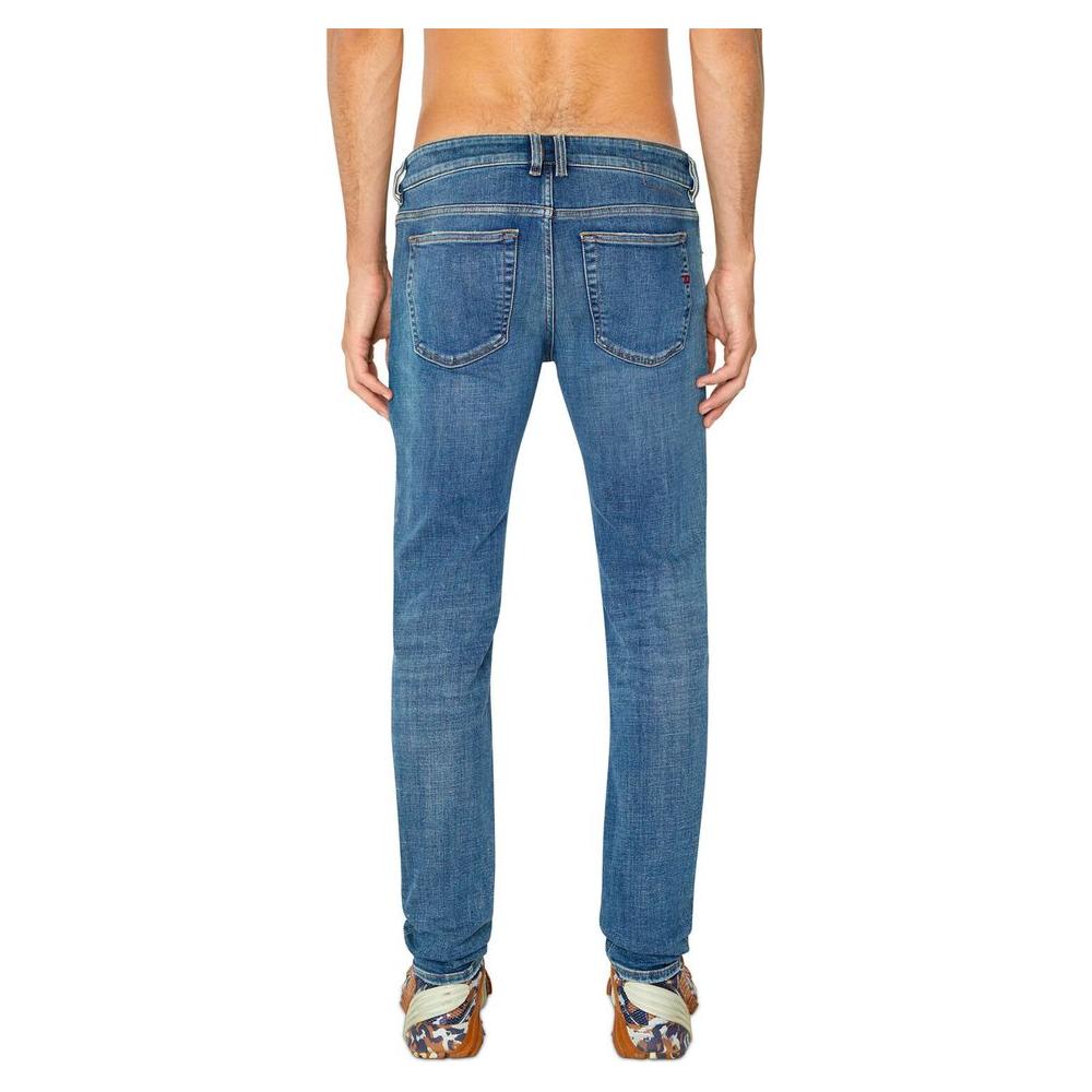 Diesel Blue Cotton Jeans Denim