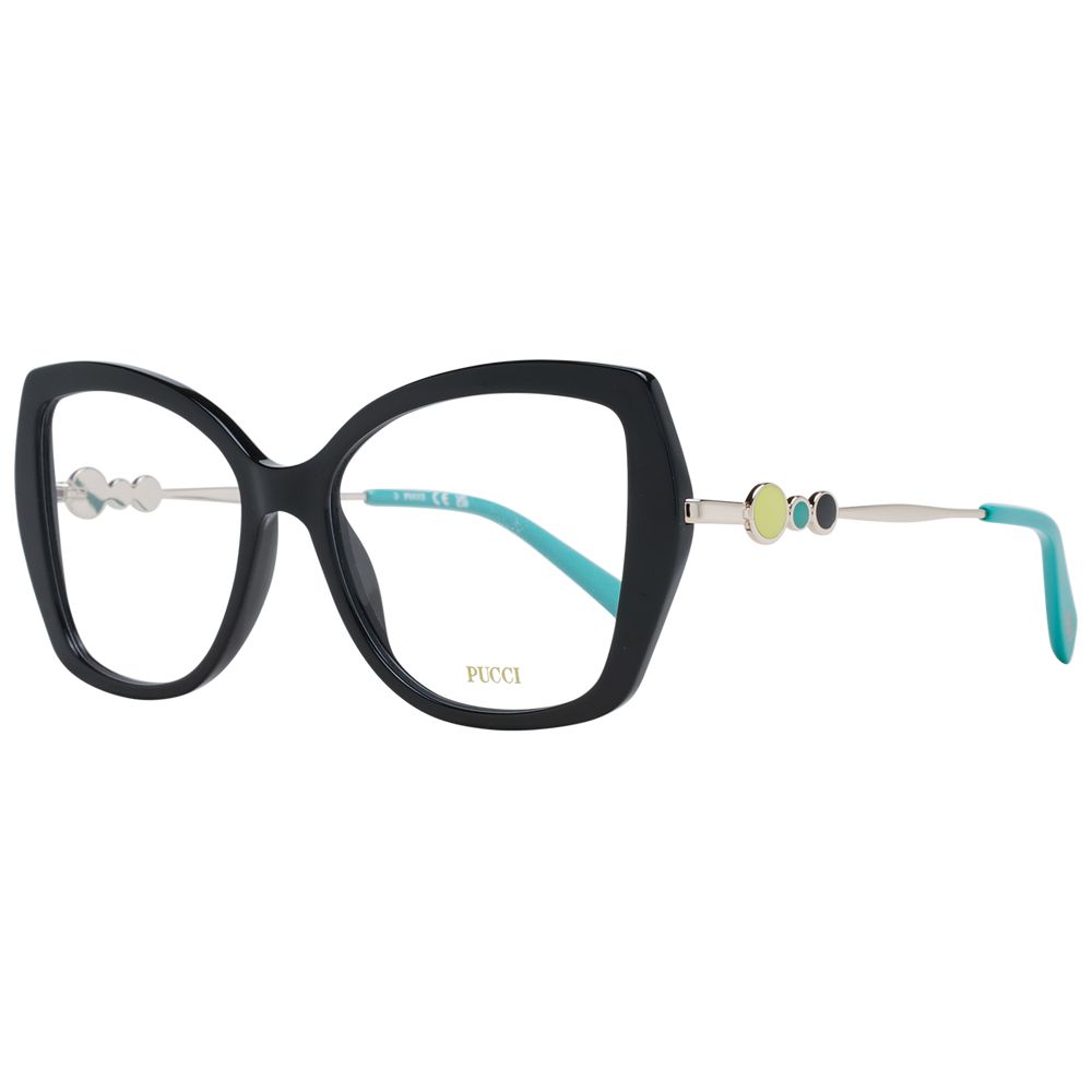 Emilio Pucci Black Plastic Glasses (Frames)
