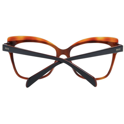 Emilio Pucci Brown Plastic Glasses (Frames)