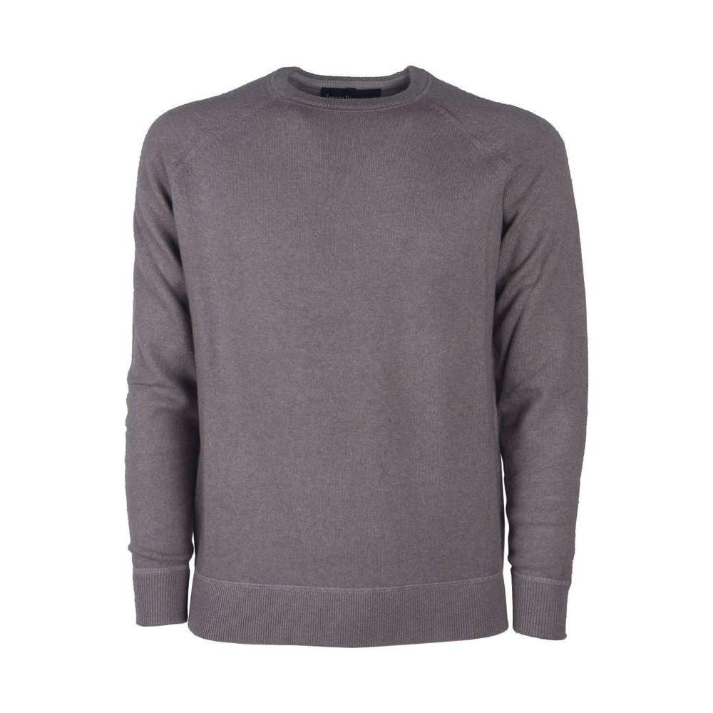 Emilio Romanelli Gray Cashmere Sweater