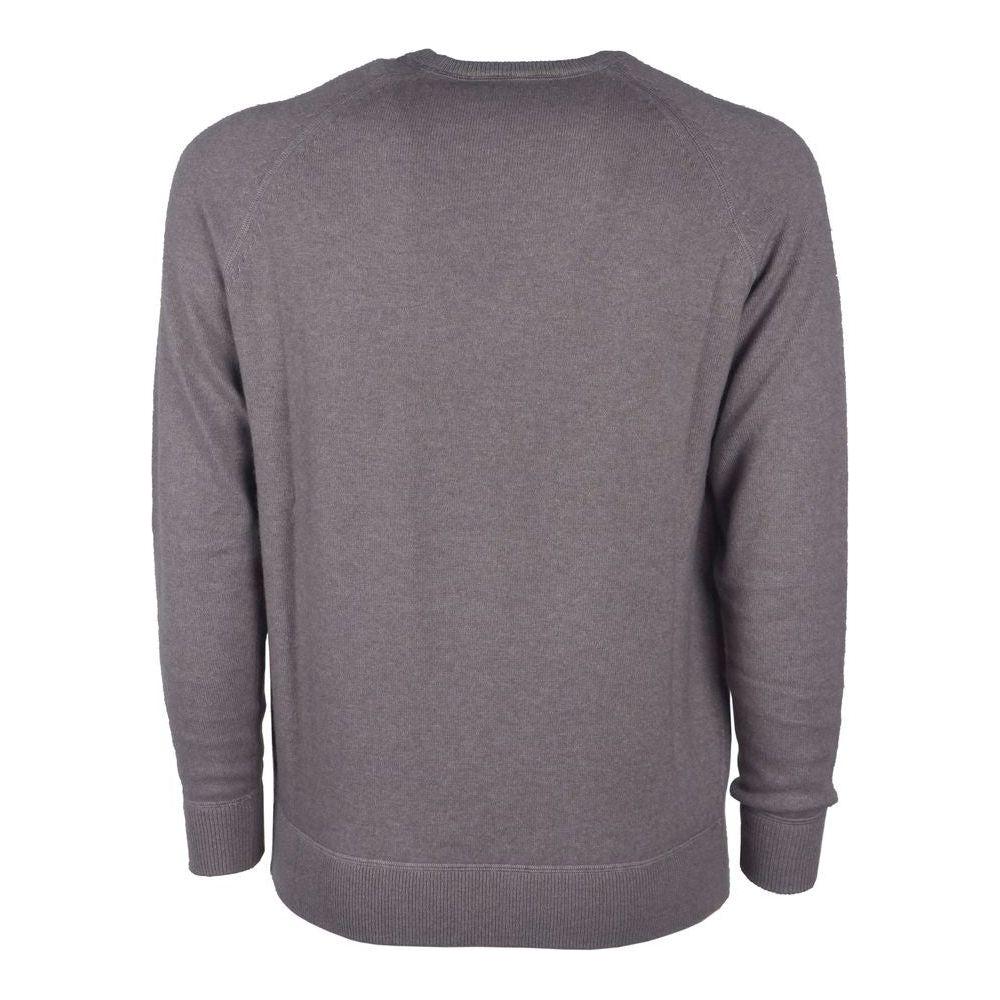 Emilio Romanelli Gray Cashmere Sweater