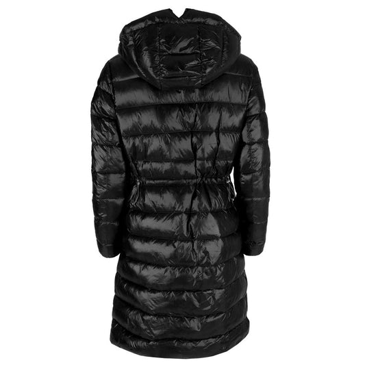 Yes Zee Black Polyamide Women Jacket YE-10549-S
