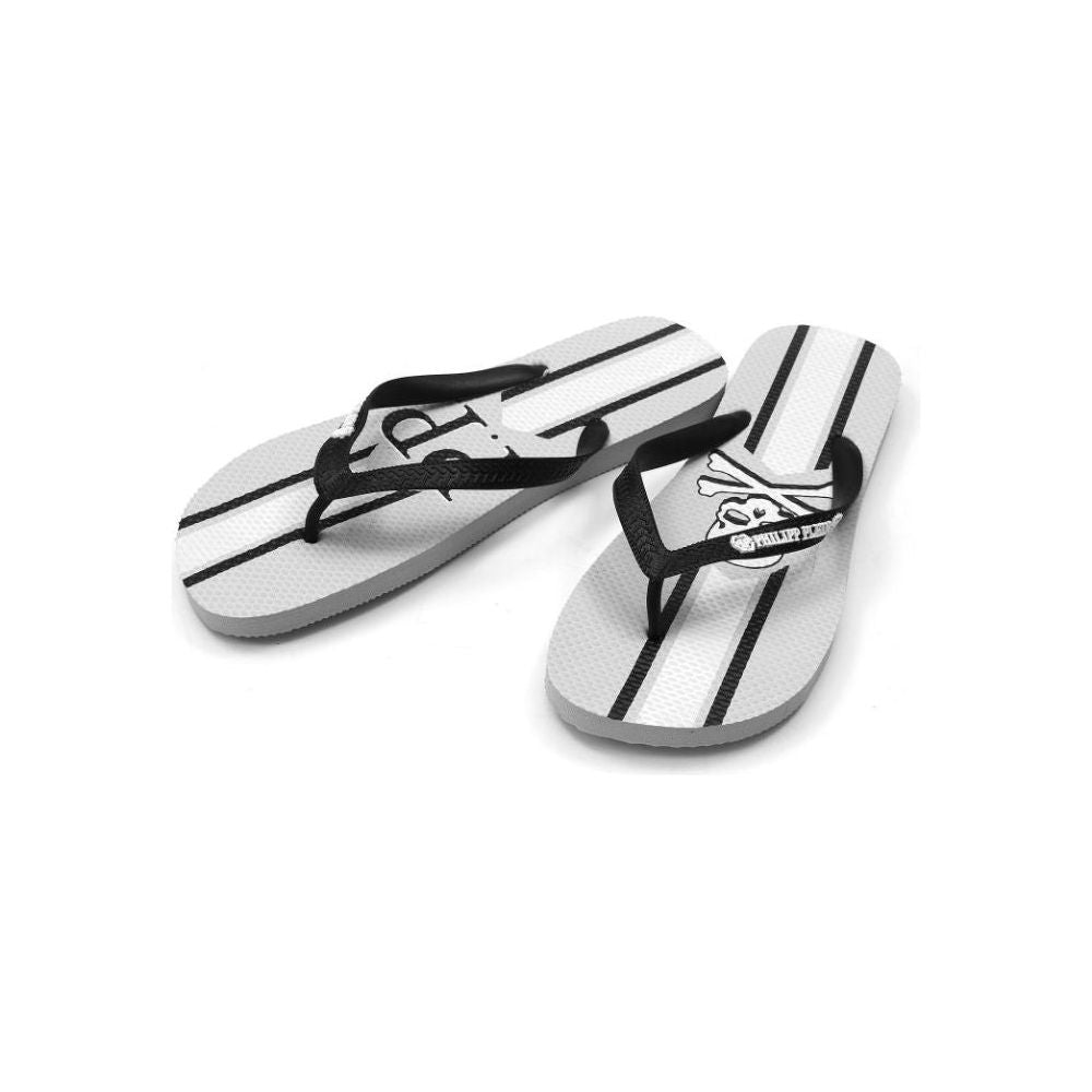 Philipp Plein Gray Polyethylene Slide