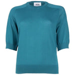Alpha Studio Green Cotton Sweater AL-12979-IT42|M