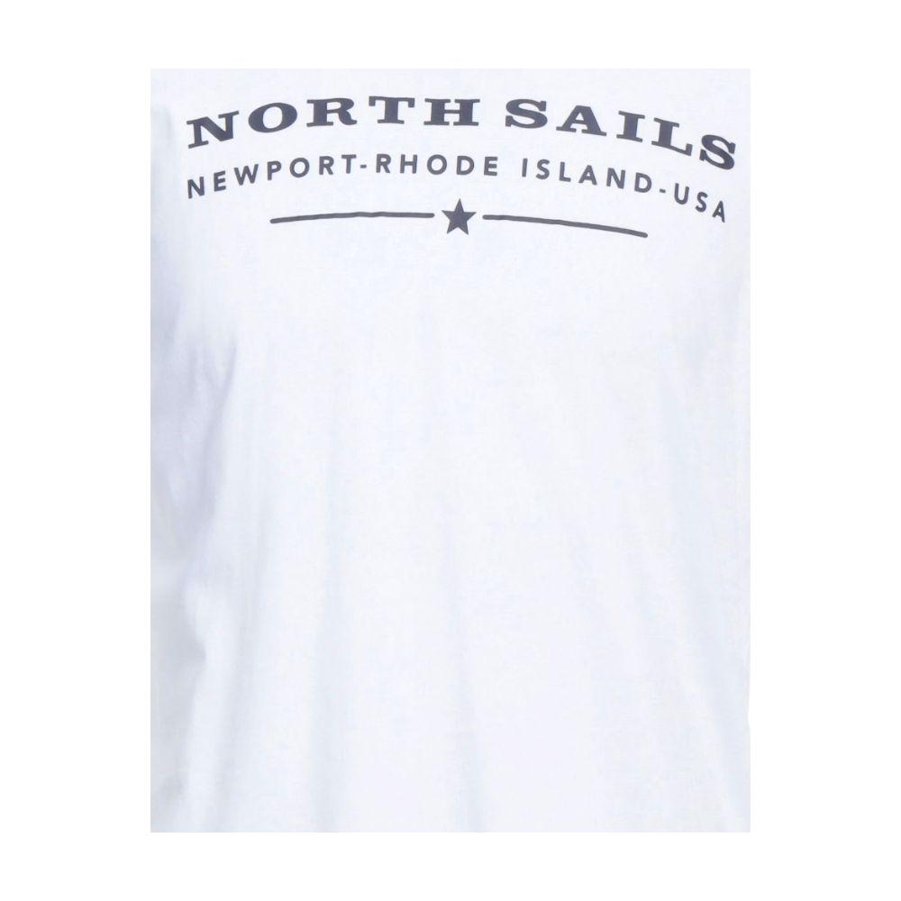North Sails White Cotton T-Shirt