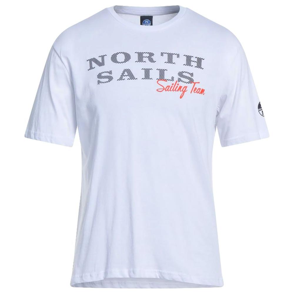 North Sails White Cotton T-Shirt