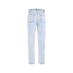 Yes Zee Blue Cotton Women's High-Waisted Jean YE-12222-W26