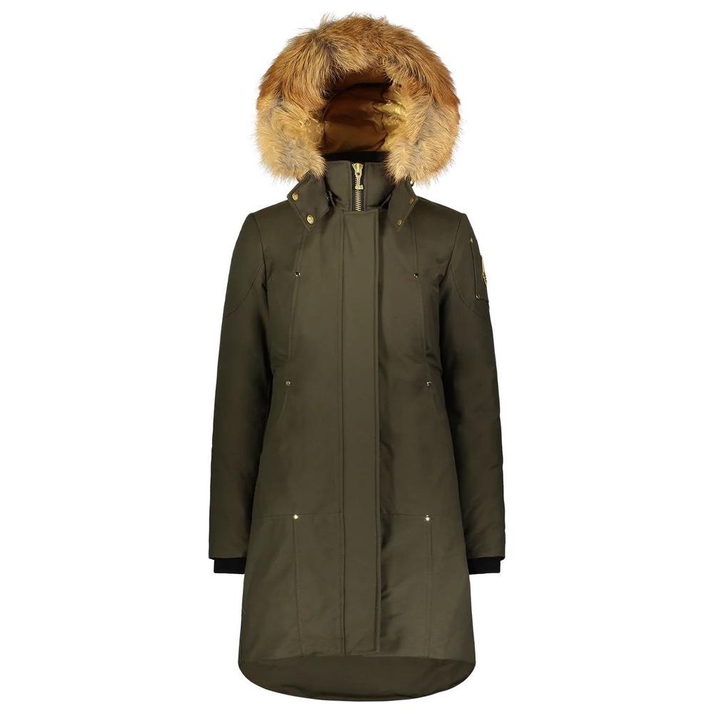 Moose Knuckles Camouflage Cotton Women Parka