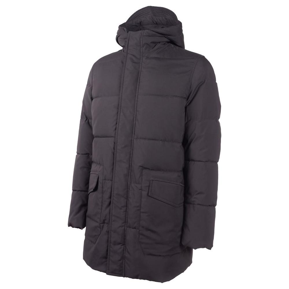 Emilio Romanelli Black Polyester Men's Jacket