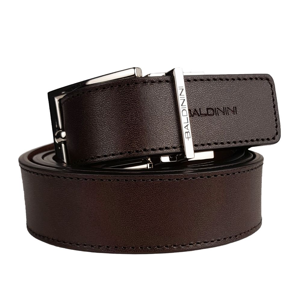 Baldinini Trend Brown Calfskin Belt