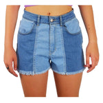 Comme Des Fuckdown Chic Raw Hem Denim Shorts CO-10375-IT40|S