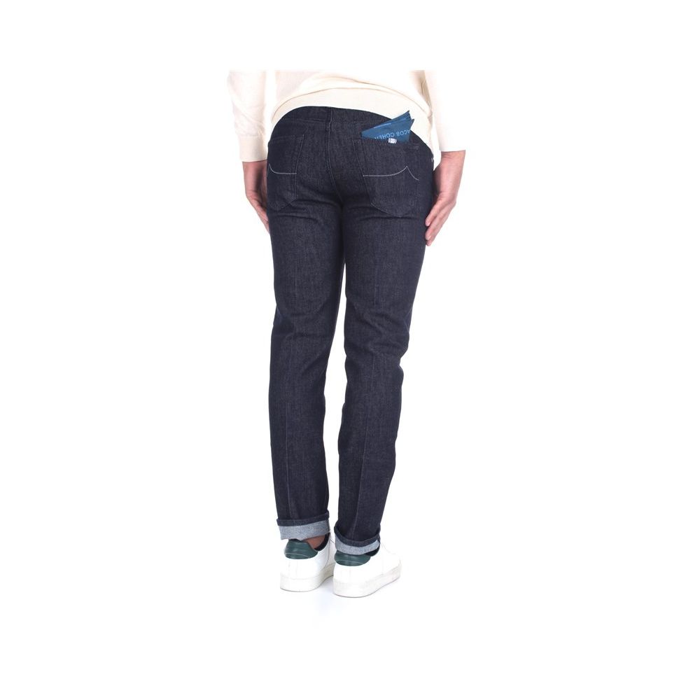 Jacob Cohen Blue Cotton Jeans Denim