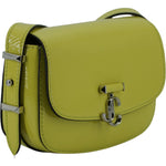 Jimmy Choo Lime Yellow Leather Small Shoulder Bag Jimmy Choo Olive Drab