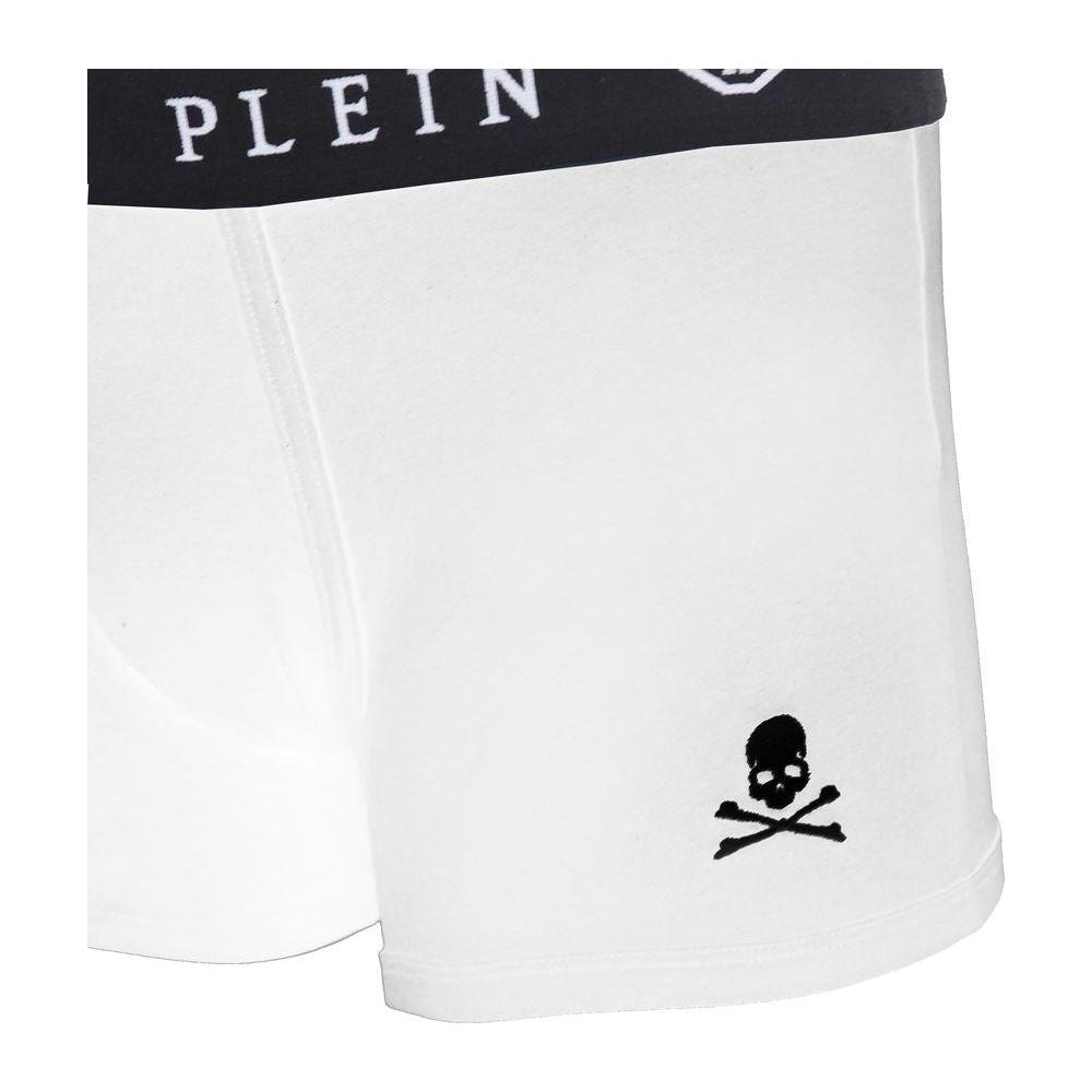 Philipp Plein White Cotton Underwear