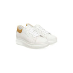 Cerruti 1881 White Leather Women Sneaker CE-24535-EU36/US6