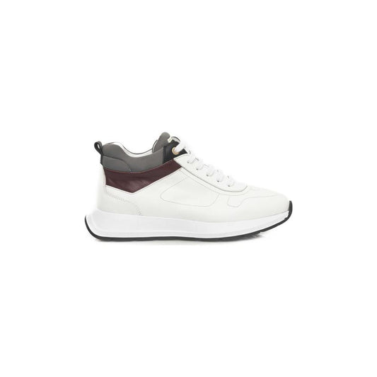 Cerruti 1881 White Leather Women Sneaker CE-24518-EU36/US6