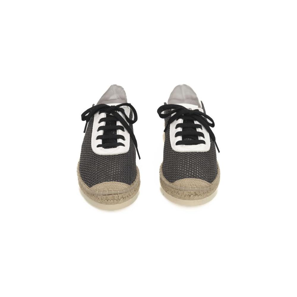 Cerruti 1881 Black Calfskin Men Sneaker CE-24539-EU42/US9