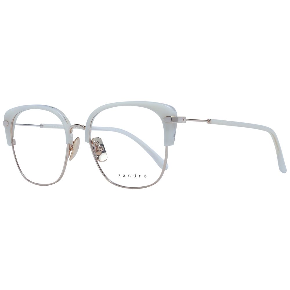 Sandro White Stainless Steel Glasses (Frames)