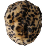 Dolce & Gabbana Brown Leopard Fur Women Bucket Hat HAT9583-57