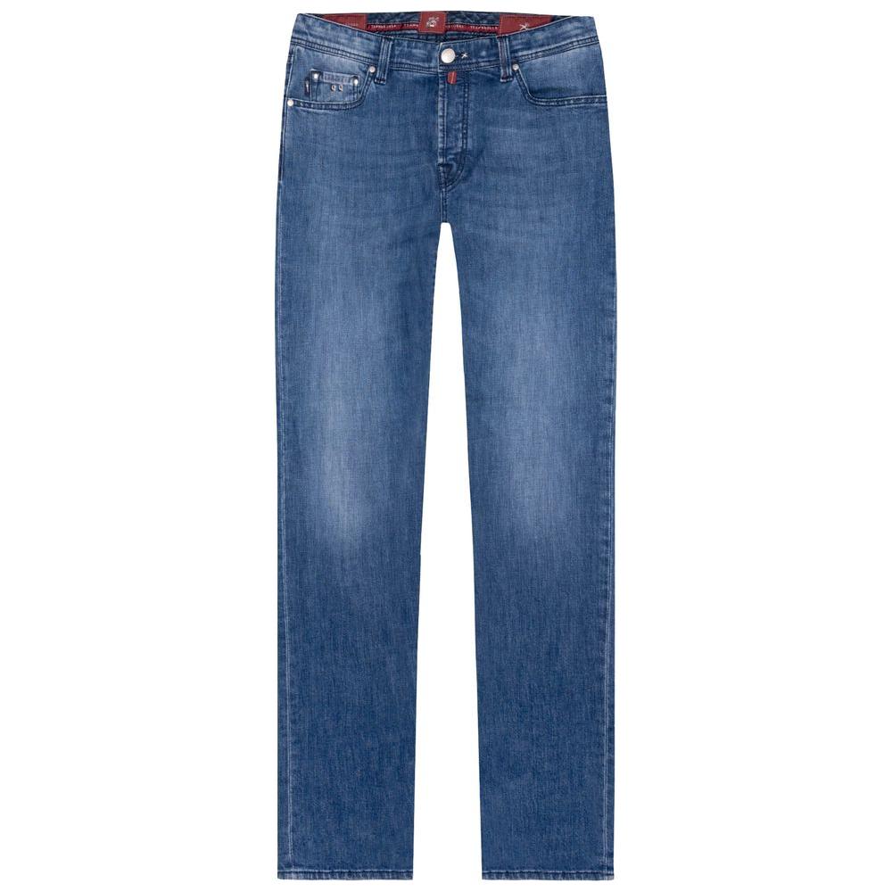 Tramarossa Blue Cotton Jeans Denim