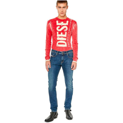 Diesel Blue Cotton Men Jeans