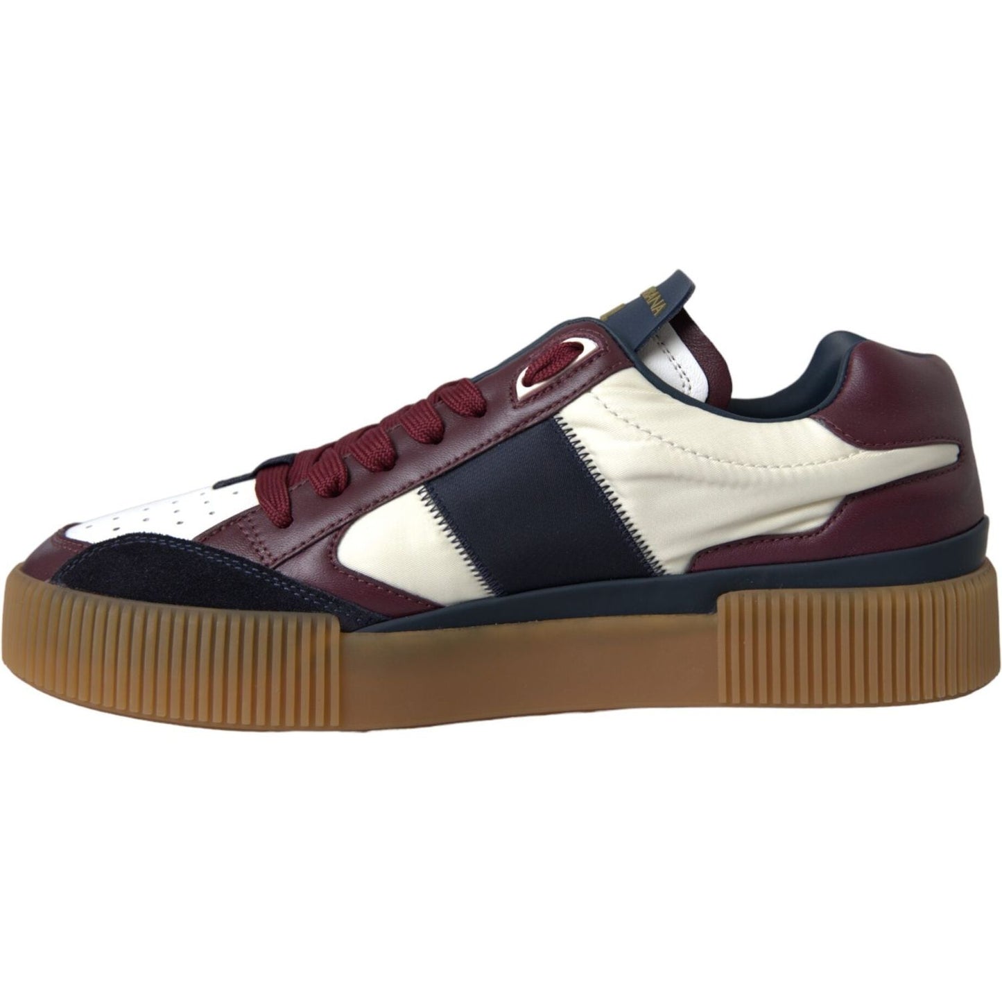 Dolce & Gabbana Multicolor Miami Leather Low Top Sneakers Shoes MV5694-39