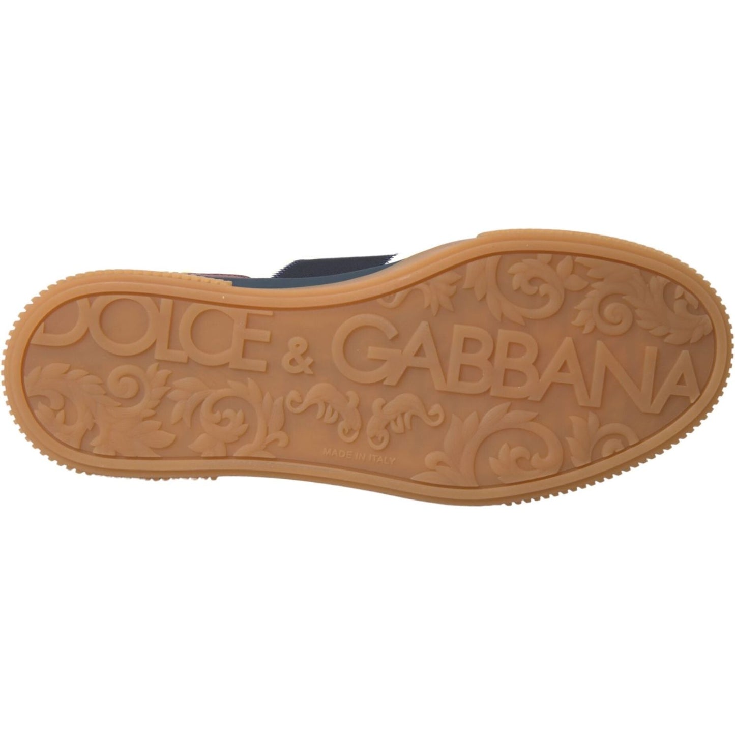Dolce & Gabbana Multicolor Miami Leather Low Top Sneakers Shoes MV5694-39