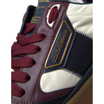 Dolce & Gabbana Multicolor Miami Leather Low Top Sneakers Shoes MV5694-39