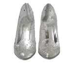 Dolce & Gabbana Clear Floral Crystal Heels CINDERELLA Shoes
