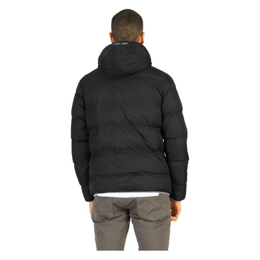 La Martina Black Nylon Men Jacket