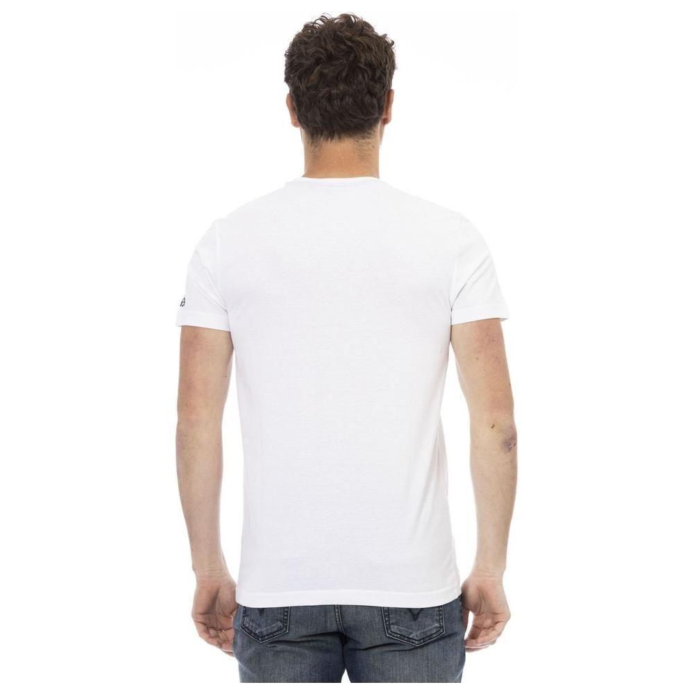 Trussardi Action White Cotton T-Shirt