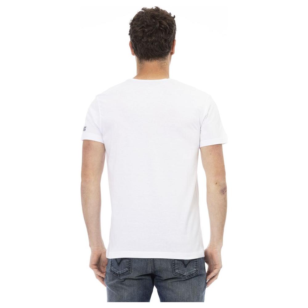 Trussardi Action White Cotton T-Shirt