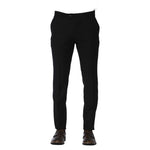 Trussardi Black Wool Men's Trouser TR-24078-IT44 | XS
